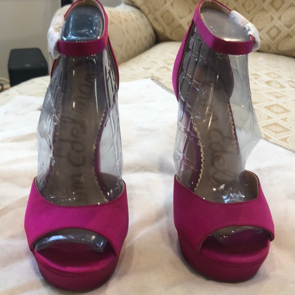 Hot pink Sam Edelman Heels